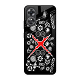 Red Zone OPPO A17 Glass Back Cover Online