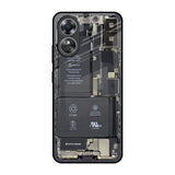 Skeleton Inside OPPO A17 Glass Back Cover Online