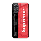 Supreme Ticket OPPO A17 Glass Back Cover Online