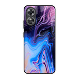 Psychic Texture OPPO A17 Glass Back Cover Online