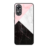 Marble Collage Art OPPO A17 Glass Back Cover Online