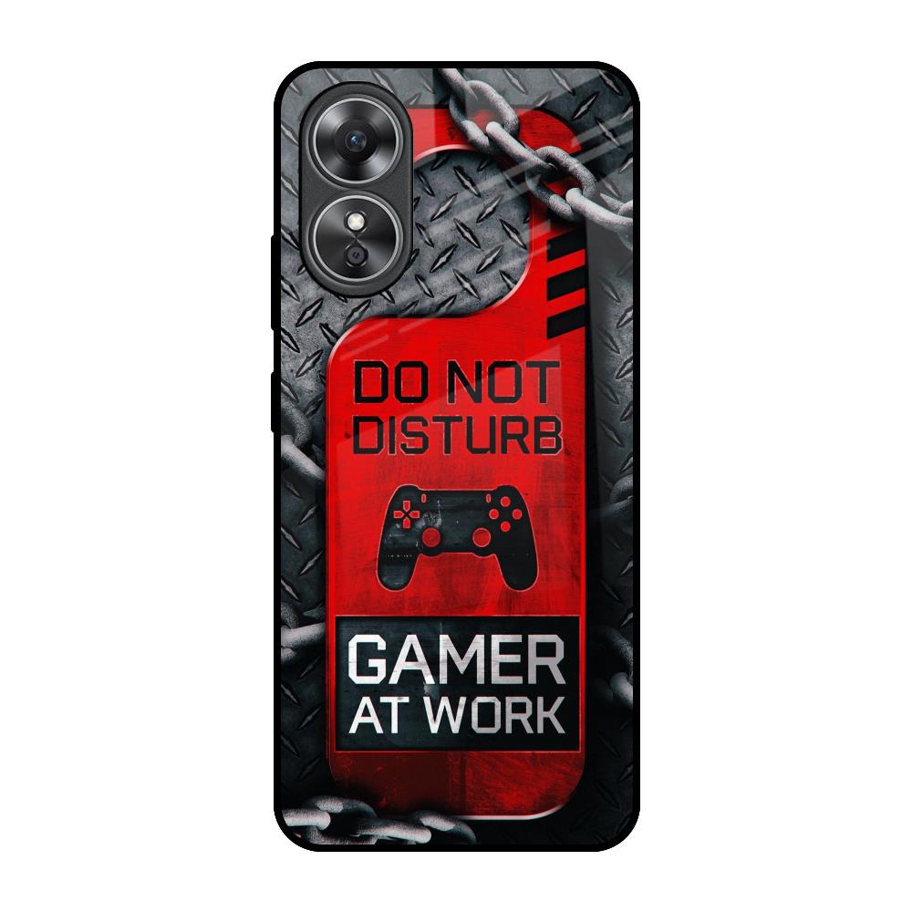 Do No Disturb OPPO A17 Glass Back Cover Online