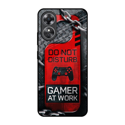 Do No Disturb OPPO A17 Glass Back Cover Online