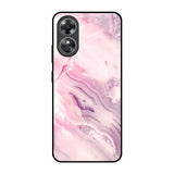 Diamond Pink Gradient OPPO A17 Glass Back Cover Online