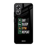 Daily Routine OPPO A17 Glass Back Cover Online