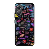 Accept The Mystery OPPO A17 Glass Back Cover Online