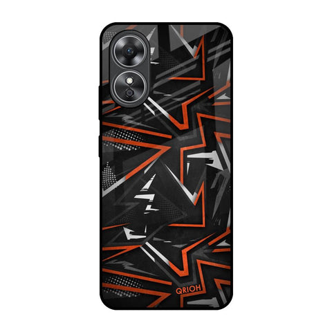 Vector Art OPPO A17 Glass Back Cover Online