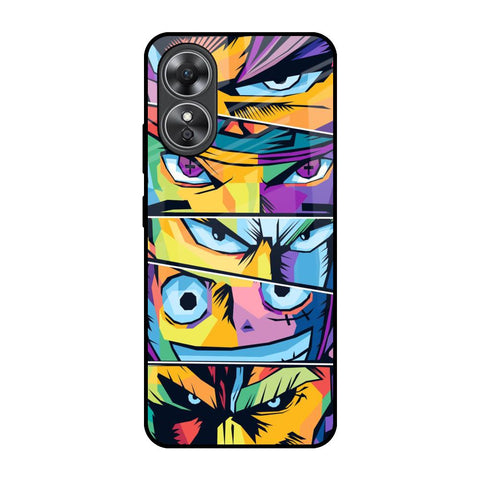 Anime Legends OPPO A17 Glass Back Cover Online