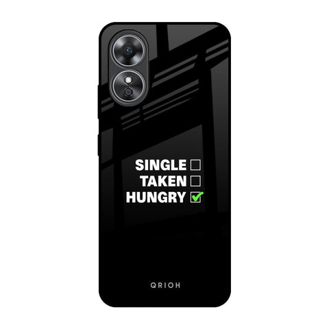 Hungry OPPO A17 Glass Back Cover Online