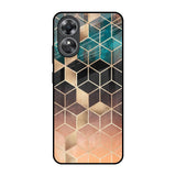 Bronze Texture OPPO A17 Glass Back Cover Online