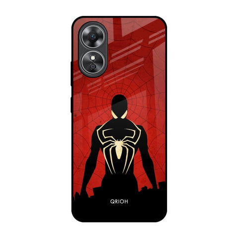 Mighty Superhero OPPO A17 Glass Back Cover Online