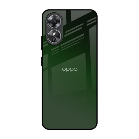 Deep Forest OPPO A17 Glass Back Cover Online
