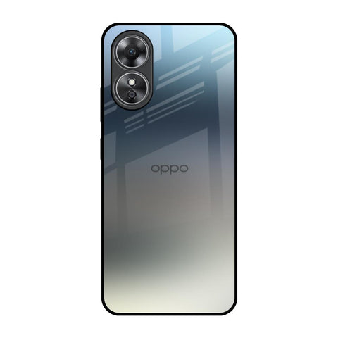 Tricolor Ombre OPPO A17 Glass Back Cover Online