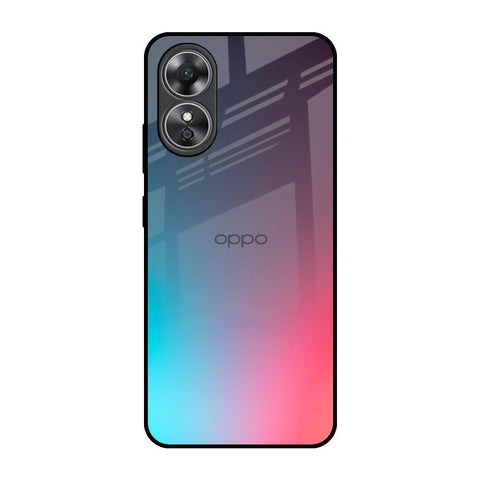 Rainbow Laser OPPO A17 Glass Back Cover Online