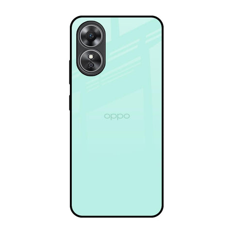 Teal OPPO A17 Glass Back Cover Online