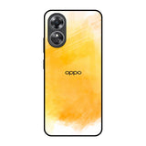 Rustic Orange OPPO A17 Glass Back Cover Online