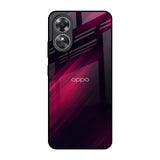 Razor Black OPPO A17 Glass Back Cover Online