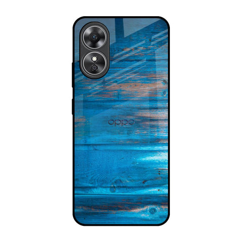 Patina Finish OPPO A17 Glass Back Cover Online
