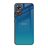 Celestial Blue OPPO A17 Glass Back Cover Online