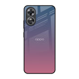 Pastel Gradient OPPO A17 Glass Back Cover Online