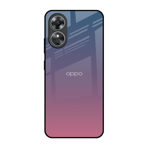 Pastel Gradient OPPO A17 Glass Back Cover Online