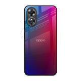 Magical Color Shade OPPO A17 Glass Back Cover Online