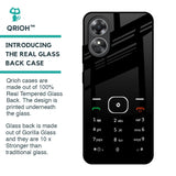 Classic Keypad Pattern Glass Case for OPPO A17