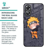 Orange Chubby Glass Case for OPPO A17