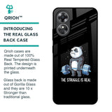 Real Struggle Glass Case for OPPO A17