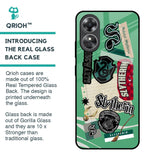 Slytherin Glass Case for OPPO A17