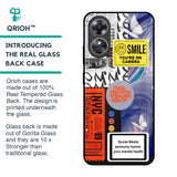 Smile for Camera Glass Case for OPPO A17