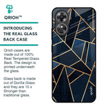 Abstract Tiles Glass Case for OPPO A17