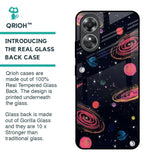 Galaxy In Dream Glass Case For OPPO A17