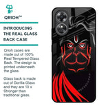 Lord Hanuman Glass Case For OPPO A17