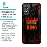 Royal King Glass Case for OPPO A17