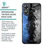 Dark Grunge Glass Case for OPPO A17
