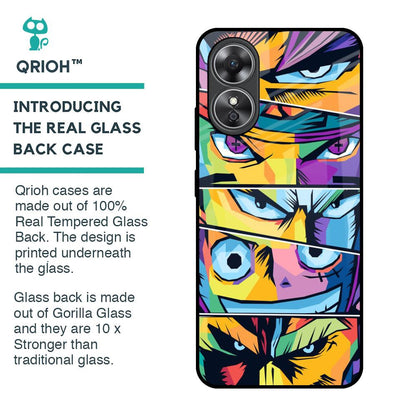 Anime Legends Glass Case for OPPO A17