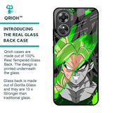 Anime Green Splash Glass Case for OPPO A17