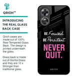 Be Focused Glass Case for OPPO A17