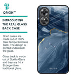 Deep Ocean Marble Glass Case for OPPO A17