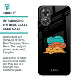 Anxiety Stress Glass Case for OPPO A17