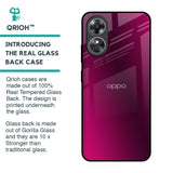 Pink Burst Glass Case for OPPO A17