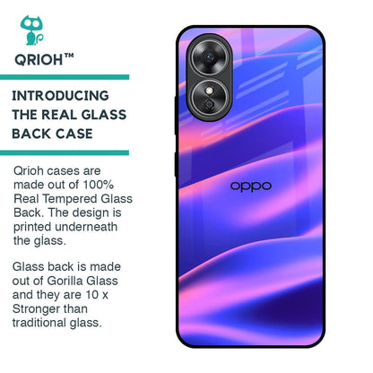 Colorful Dunes Glass Case for OPPO A17