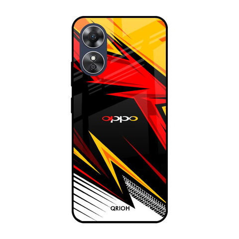Race Jersey Pattern OPPO A17 Glass Cases & Covers Online