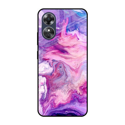 Cosmic Galaxy OPPO A17 Glass Cases & Covers Online