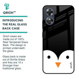 Cute Penguin Glass Case for OPPO A17