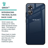 Overshadow Blue Glass Case For OPPO A17