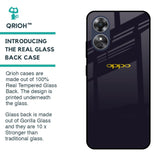 Deadlock Black Glass Case For OPPO A17