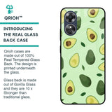 Avocado Green Glass Case For OPPO A17