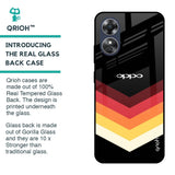 Abstract Arrow Pattern Glass Case For OPPO A17